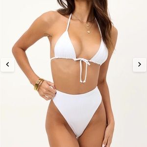 Frankie’s bikinis micro triangle top